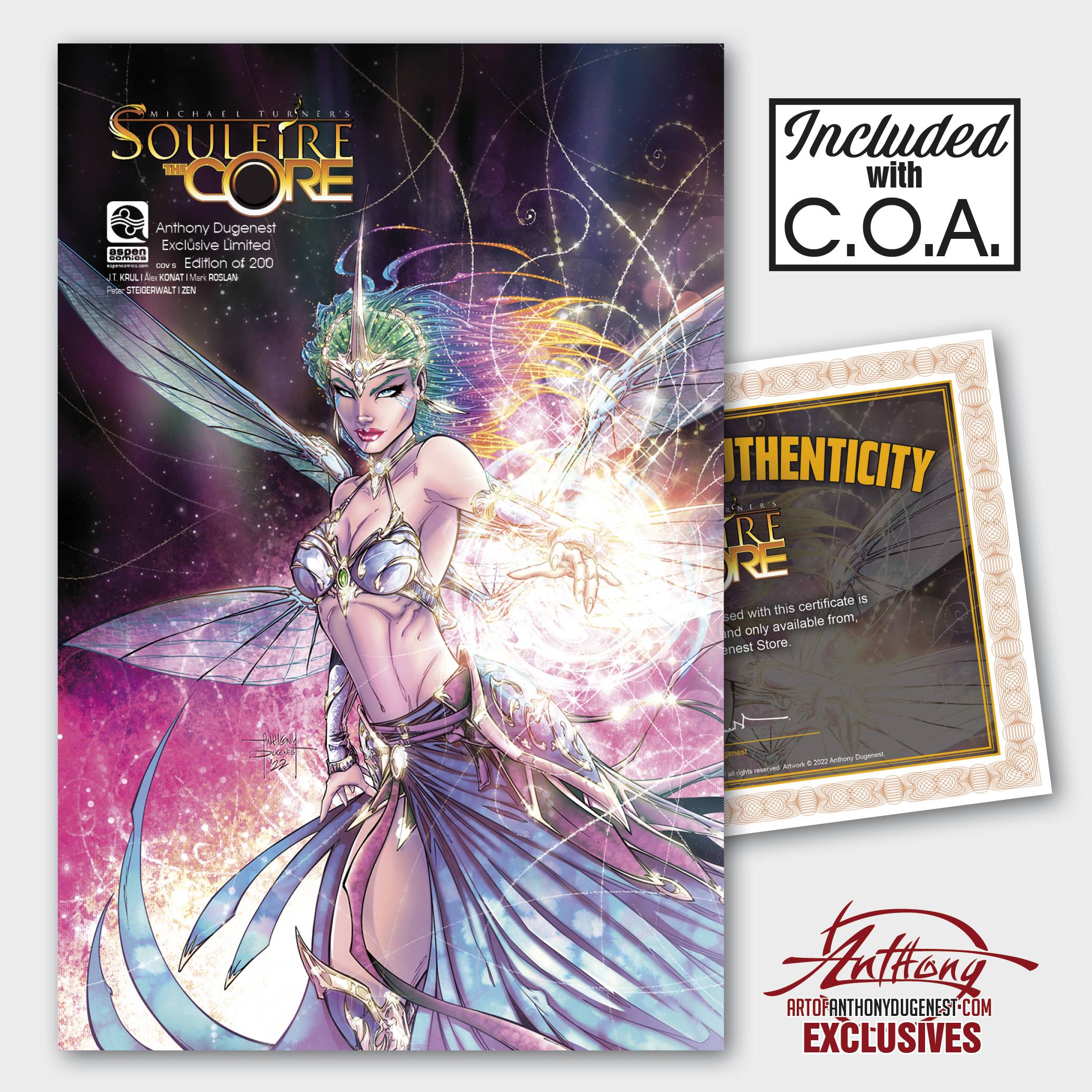 Soulfire the Core Exclusive Limited Cover