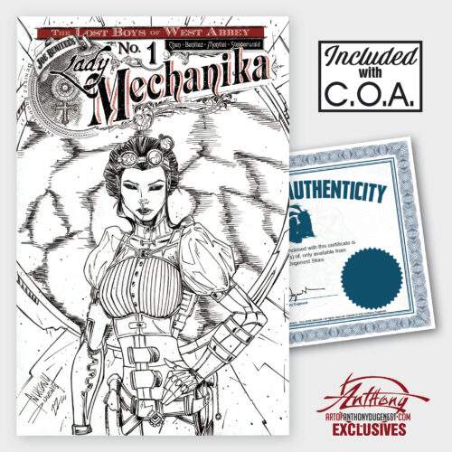 Blank Cover Lady Mechanika #1