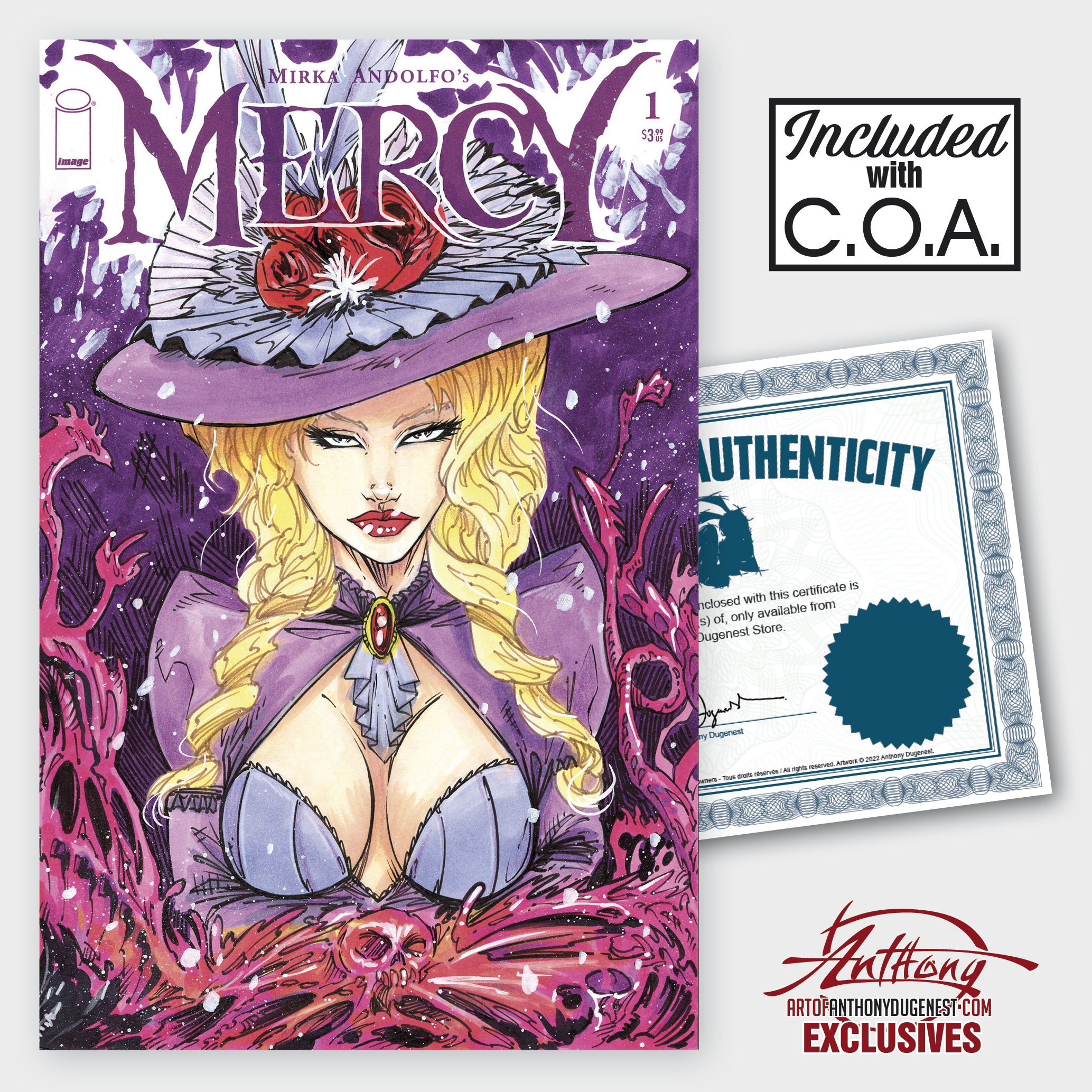 Blank Cover Mercy #1