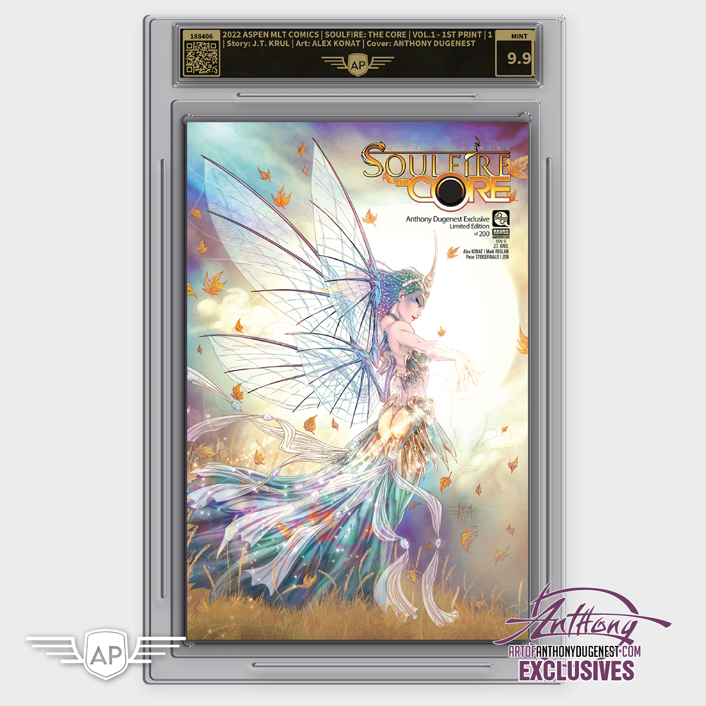 Soulfire the Core #1 Exclusive Limited Cover Grading