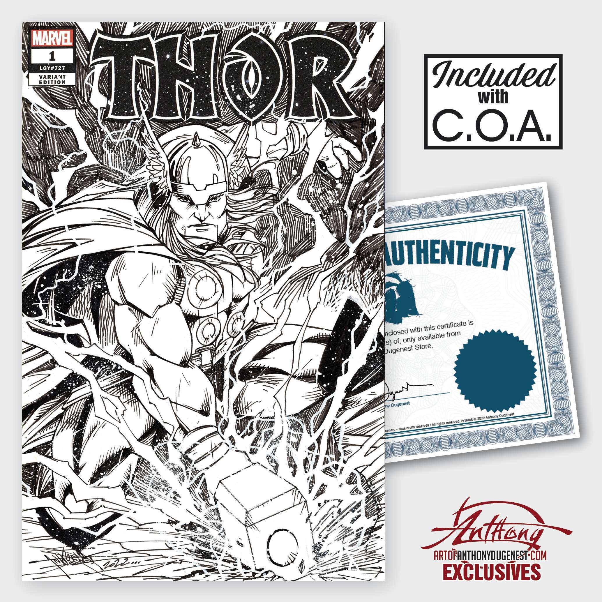 Blank Cover Thor #1